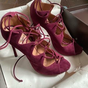 Alaia tie up sandals brand new